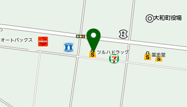 ツルハドラッグ 大和吉岡店の地図画像