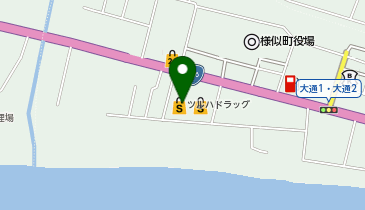 ツルハドラッグ 様似店の地図画像