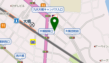 ツルハドラッグ 大橋店の地図画像