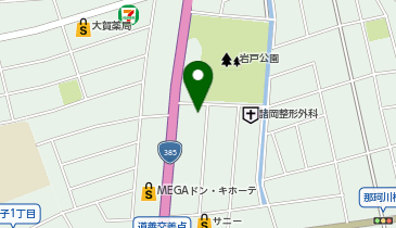 ドラッグイレブン片縄店の地図画像