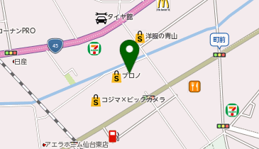 ツルハドラッグ 多賀城町前店の地図画像