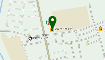 ツルハドラッグ 北斗中野通店の地図画像