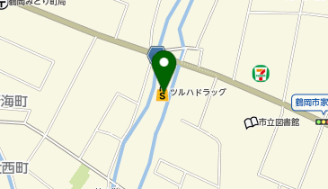 ツルハドラッグ 鶴岡新海店の地図画像