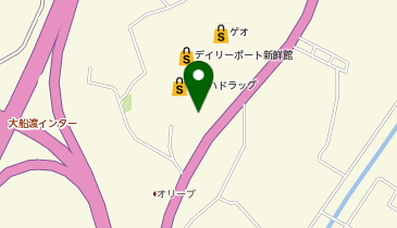 ツルハドラッグ 大船渡北店の地図画像