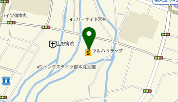ツルハドラッグ 宇都宮簗瀬店の地図画像
