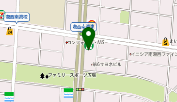 ツルハドラッグ 南葛西店の地図画像