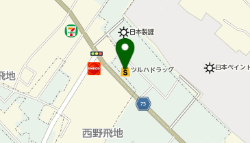 ツルハドラッグ 九十九里店の地図画像