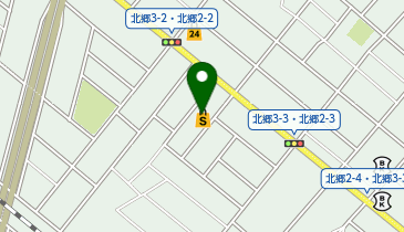 ツルハドラッグ 北郷店の地図画像