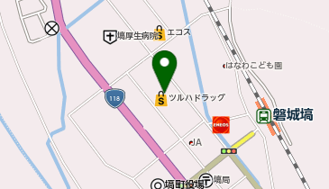 ツルハドラッグ 塙店の地図画像