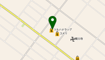 ツルハドラッグ 東川店の地図画像