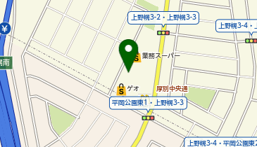 ツルハドラッグ 上野幌店の地図画像