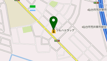 ツルハドラッグ 仙台荒井東店の地図画像