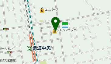 ツルハドラッグ 紫波中央店の地図画像