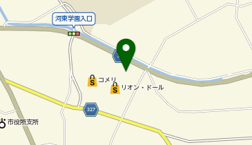 ツルハドラッグ 会津河東店の地図画像