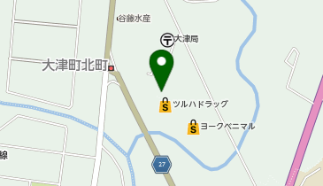 ツルハドラッグ 北茨城大津店の地図画像