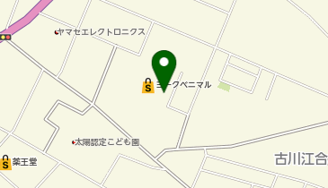 ツルハドラッグ 古川福浦店の地図画像