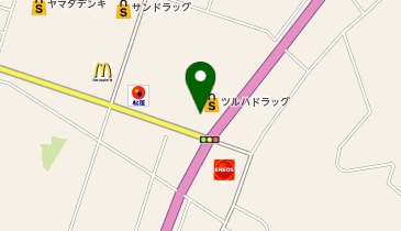 ツルハドラッグ 上山東店の地図画像