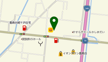 ツルハドラッグ 宮城鹿島台店の地図画像