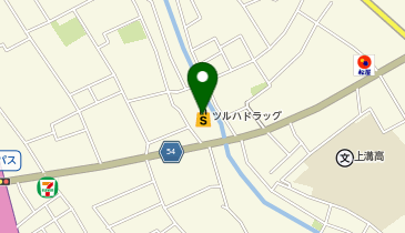 ツルハドラッグ 上溝店の地図画像