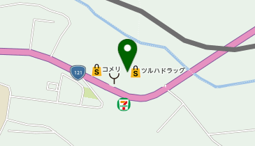 ツルハドラッグ 南会津下郷店の地図画像