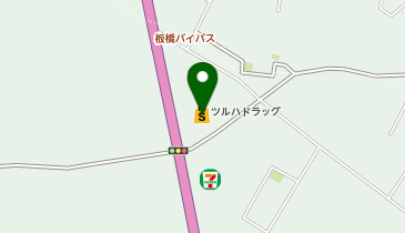ツルハドラッグ 日光板橋店の地図画像