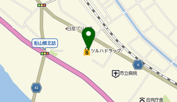 ツルハドラッグ 韮崎本町店の地図画像