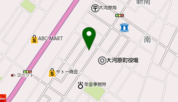 ツルハドラッグ 大河原新南店の地図画像