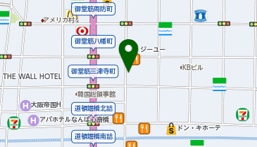 ツルハドラッグ 心斎橋筋2丁目店の地図画像