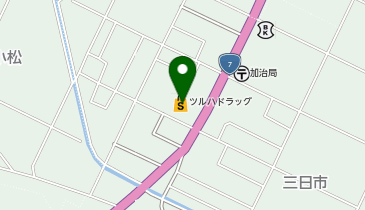 ツルハドラッグ 新発田三日市店の地図画像