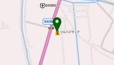 ツルハドラッグ 村上荒川店の地図画像