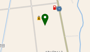 ツルハドラッグ 宮城村田店の地図画像