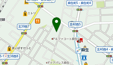 ツルハドラッグ 麻生店の地図画像