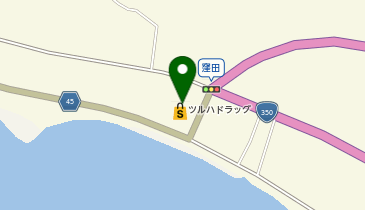 ツルハドラッグ 佐渡窪田店の地図画像