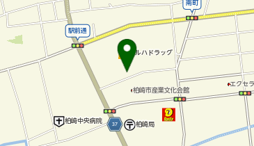 ツルハドラッグ 柏崎駅前店の地図画像