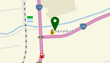 ツルハドラッグ 矢祭店の地図画像