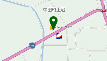 ツルハドラッグ 登米中田店の地図画像