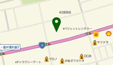 ツルハドラッグ 釧路星が浦店の地図画像