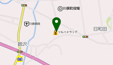 ツルハドラッグ 川俣中央店の地図画像