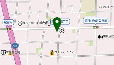 ツルハドラッグ 東糀谷店の地図画像