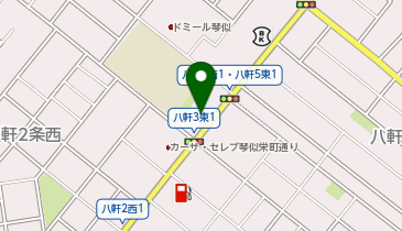 ツルハドラッグ 八軒4条店の地図画像