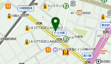 ツルハドラッグ 川崎駅前大通り店の地図画像