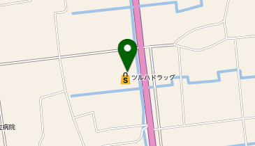 ツルハドラッグ 八幡平バイパス店の地図画像