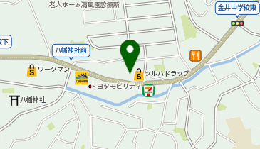 ツルハドラッグ 町田金井店の地図画像