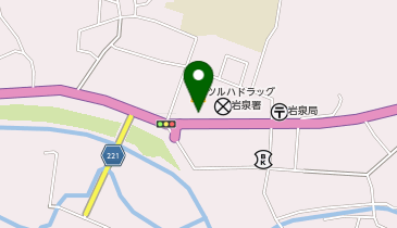 ツルハドラッグ 岩泉店の地図画像