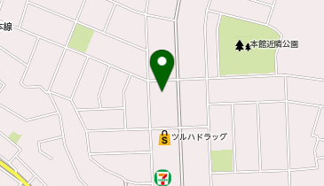 ツルハドラッグ 花巻本館店の地図画像