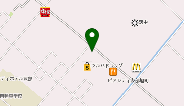 ツルハドラッグ 友部店の地図画像