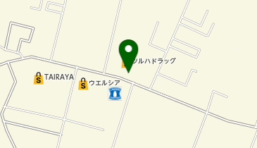 ツルハドラッグ羽鳥店の地図画像