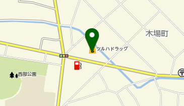 ツルハドラッグ 米沢木場店の地図画像