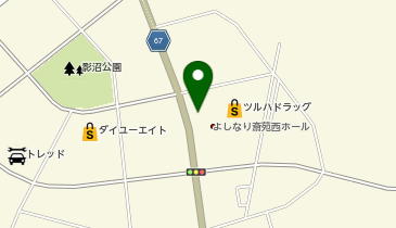 ツルハドラッグ 須賀川大袋店の地図画像