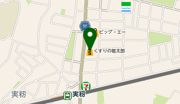 くすりの福太郎実籾2号店の地図画像